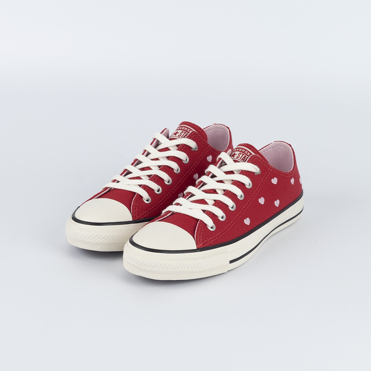 Tênis Converse Chuck Taylor All Star Ox Chucks In Love Vermelho