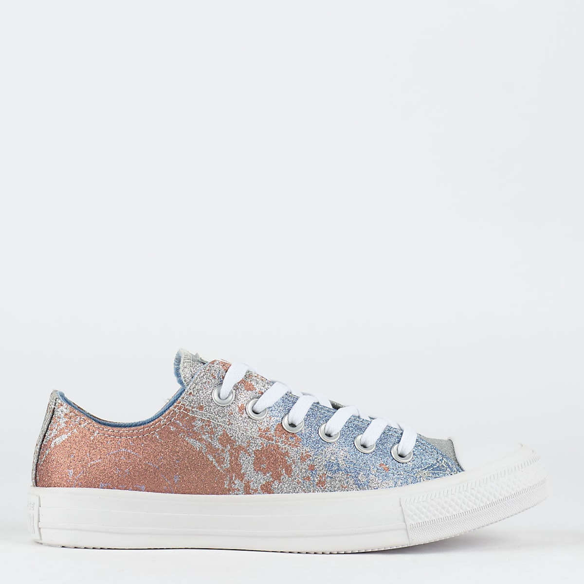 Tenis Converse Chuck Taylor All Star Ox Classic Shimmer Shine Prata Puro Azul Bebe Ct17480001 Na Loja Virus 41 Tenis Converse Chuck Taylor All Star Ox Classic Shimmer Shine Prata Puro Azul Bebe Ct17480001 Na Loja Virus 41