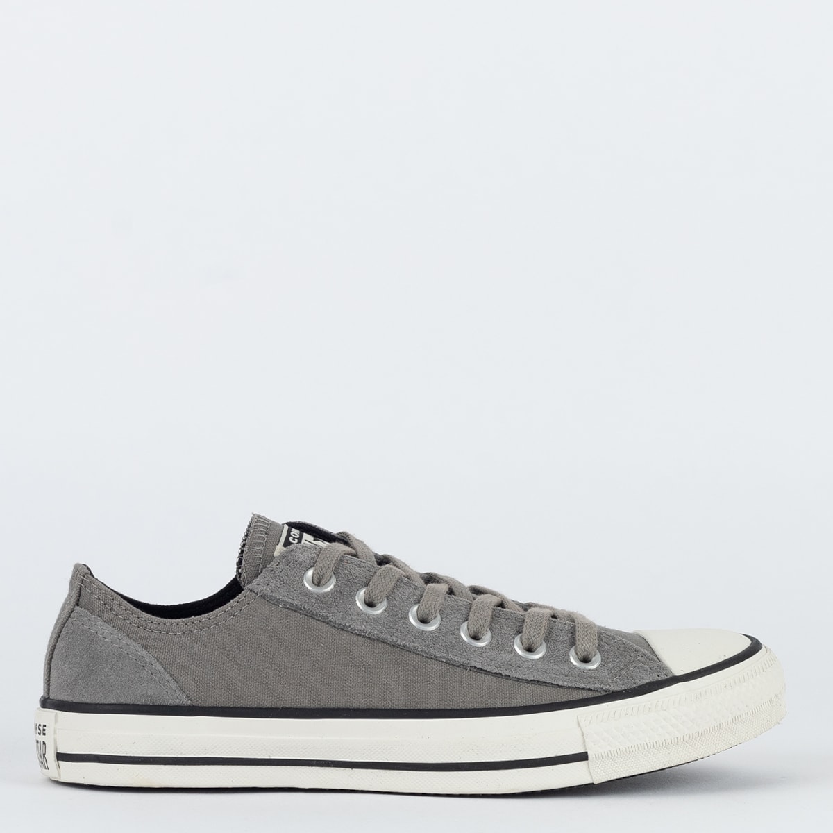 Tênis Converse Chuck Taylor All Star Ox Court Worn Cinza Preto CT27920002