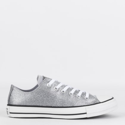 Tênis Converse Chuck Taylor All Star Ox Future Metals Prata CT23740002