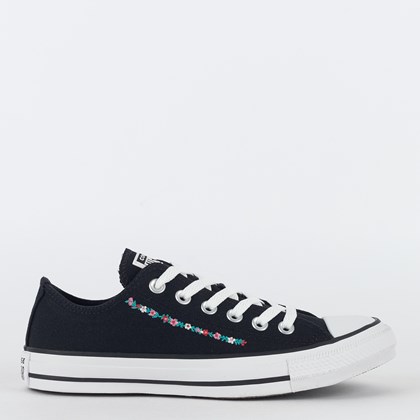 Tênis Converse Chuck Taylor All Star Ox Magic Cycle Preto Branco CT25620002