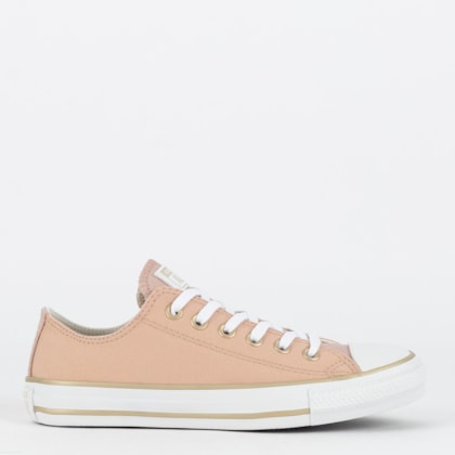 Tênis Converse Chuck Taylor All Star Ox Modern Tailored Nude Rosa CT28340002