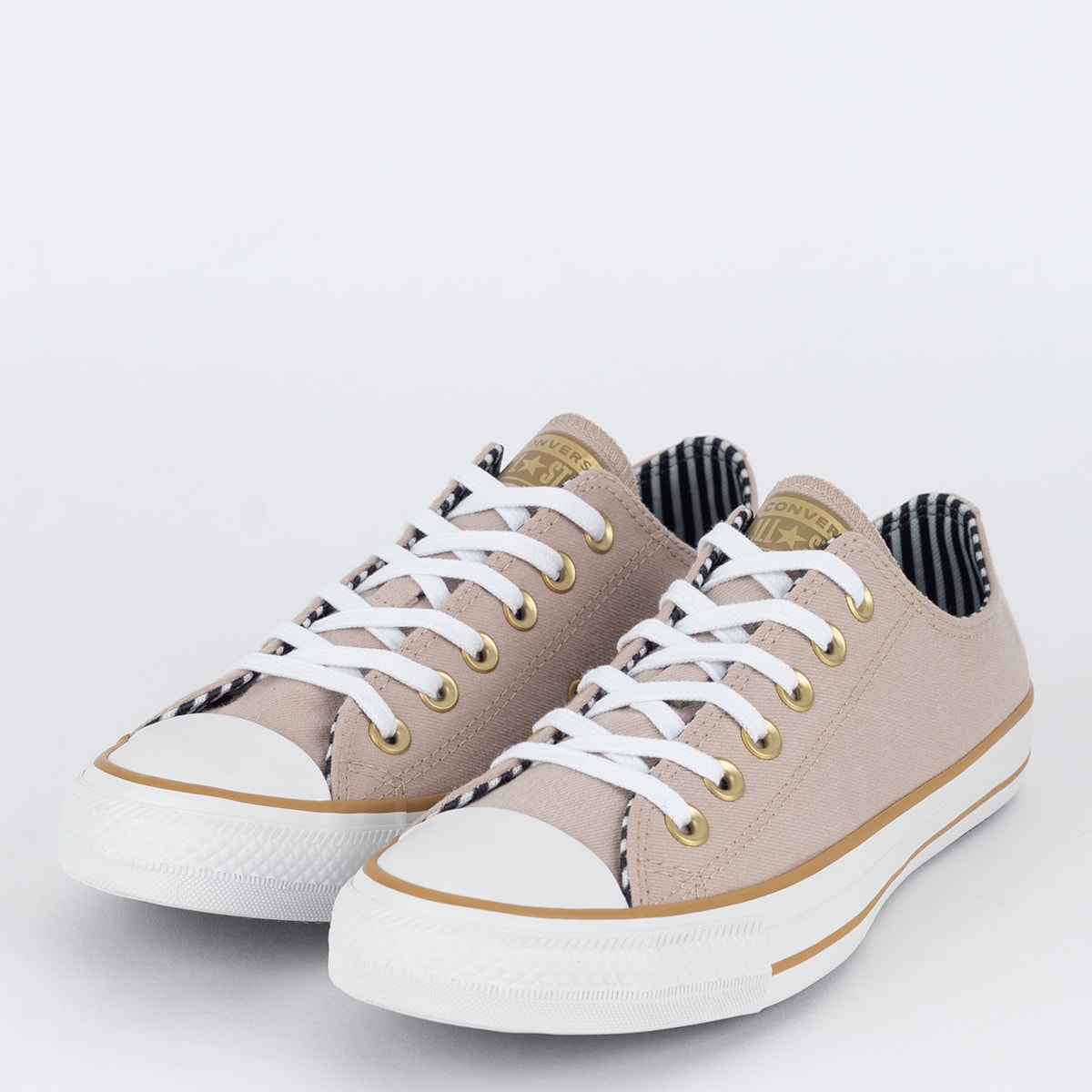 Tênis Converse Chuck Taylor All Star Ox Play On Fashion Rosa Nude CT26620001