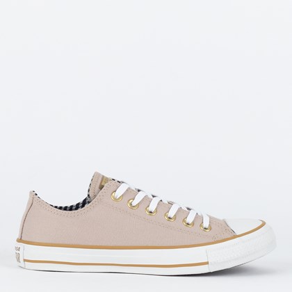 Tênis Converse Chuck Taylor All Star Ox Play On Fashion Rosa Nude CT26620001