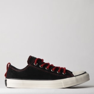 Tênis Converse Chuck Taylor All Star Ox Preto Beterraba Amendoa CT13010001 Tênis Converse Chuck Taylor All Star Ox Preto Beterraba Amendoa CT13010001