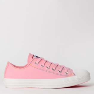 Tênis Converse Chuck Taylor All Star Ox Rosa Salmao CT12560001 Tênis Converse Chuck Taylor All Star Ox Rosa Salmao CT12560001