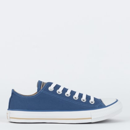 Tênis Converse Chuck Taylor All Star Ox Seasonal +1 Azul Caqui Fosco CT19920015