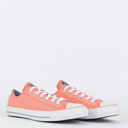 Tênis Converse Chuck Taylor All Star Ox Seasonal +1 Salmao Fosco CT19920013