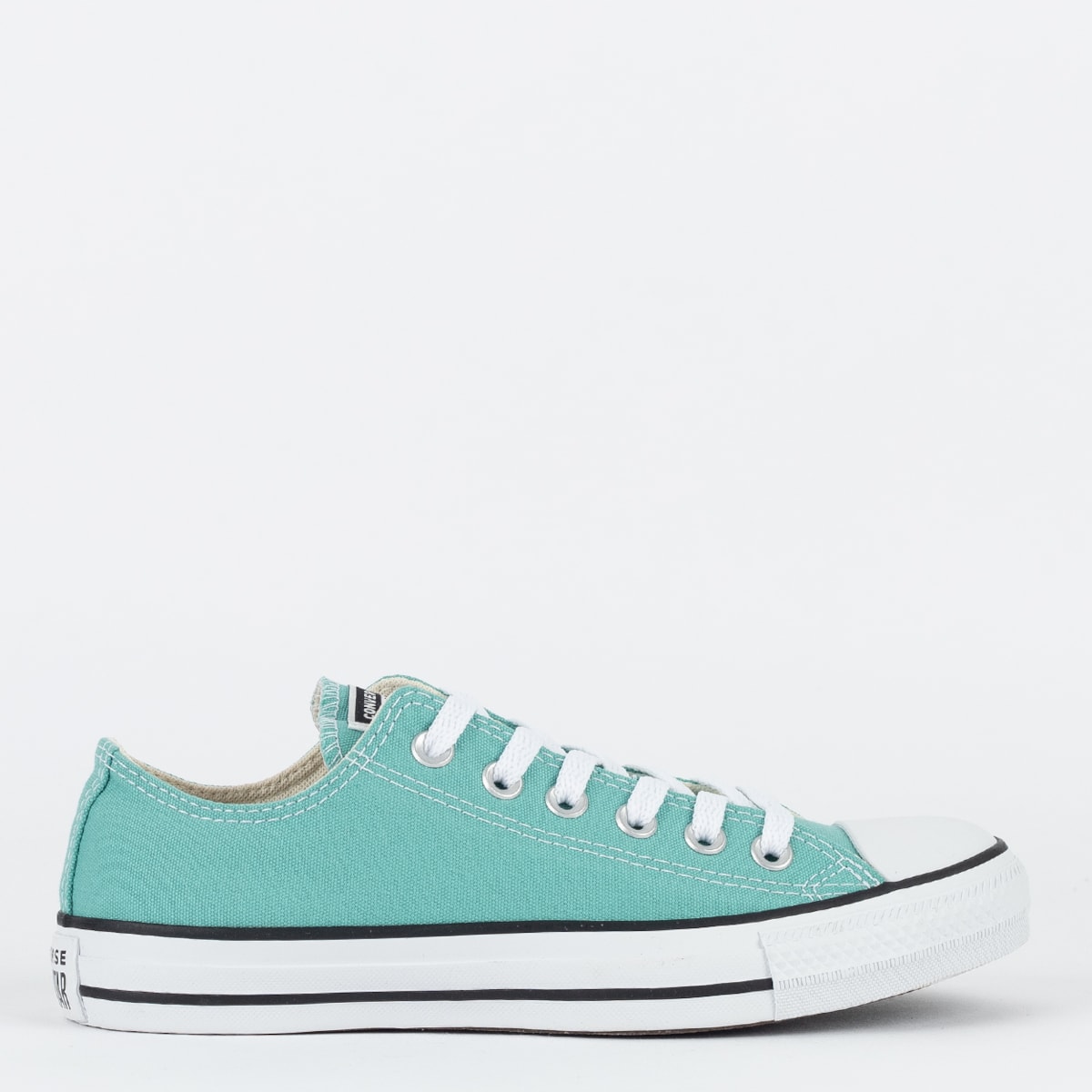 Tênis Converse Chuck Taylor All Star Ox Seasonal Verde Agua Branco CT04200084