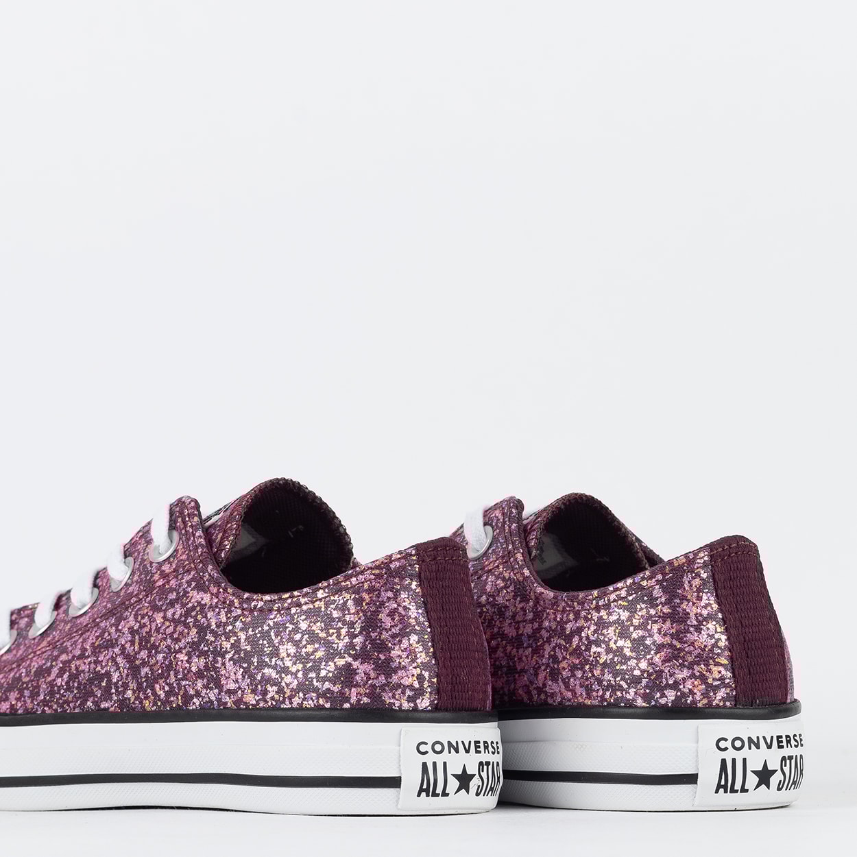 Tênis Converse Chuck Taylor All Star Ox Shinefetti Roxo Orquidea