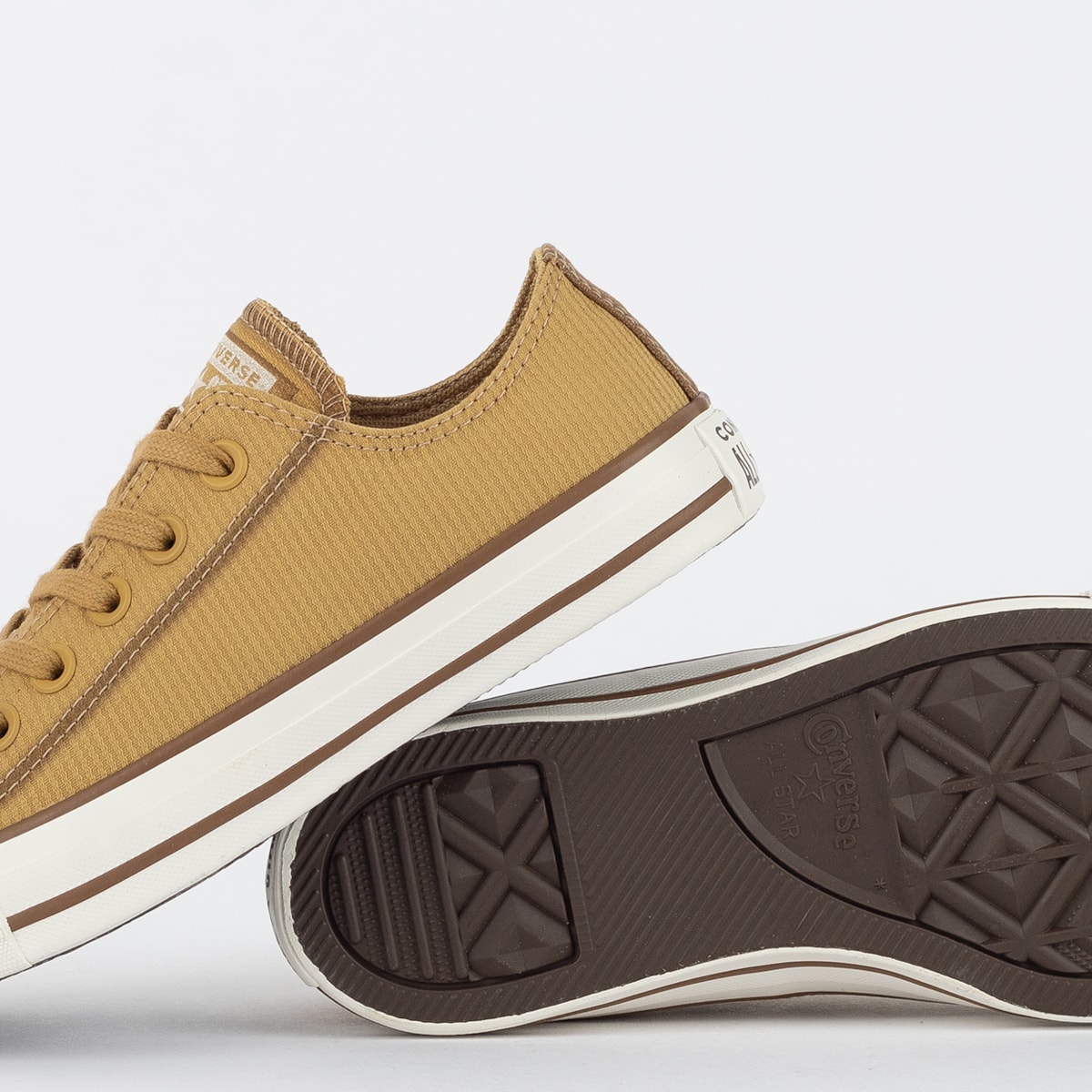 Tênis Converse Chuck Taylor All Star Ox Solar Scape Marrom Claro CT27840002