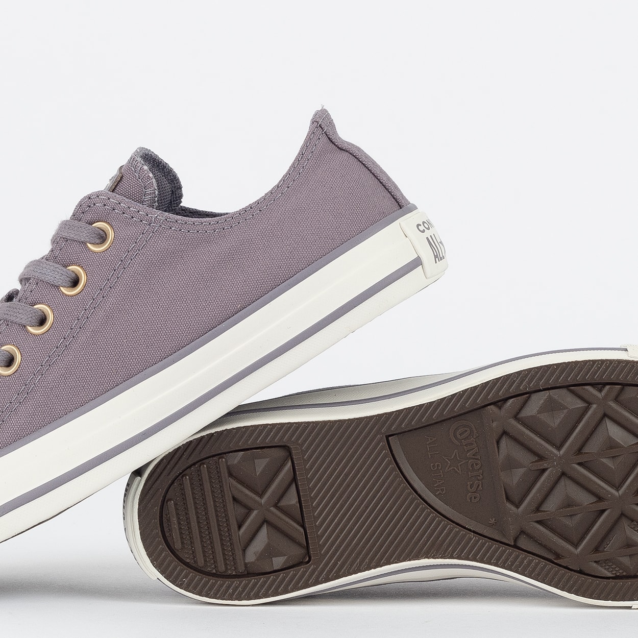 Tênis Converse Chuck Taylor All Star Ox Taylored Lux Malva Amendoa
