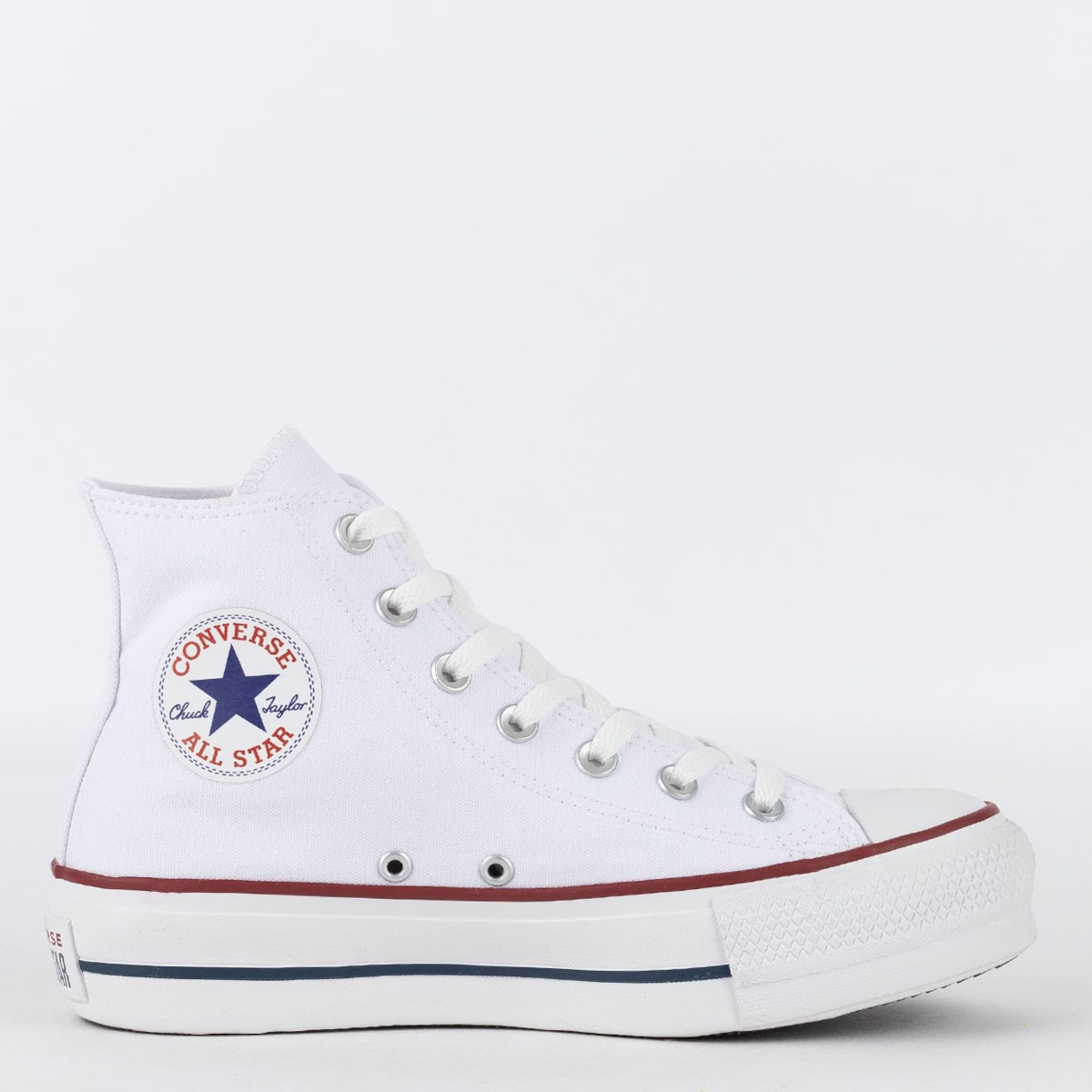 Tênis Converse Chuck Taylor All Star Platform Hi Branco CT04940003