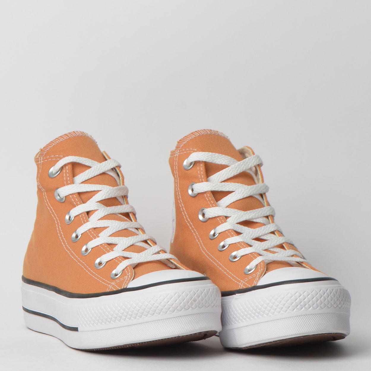 all star plataforma cano alto mostarda