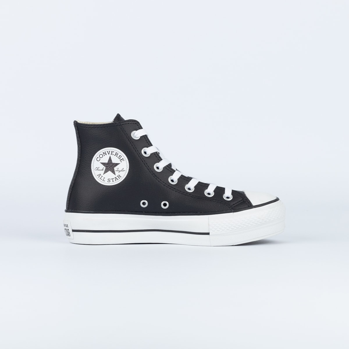 Tênis Converse Chuck Taylor All Star Platform Lift Hi Preto Branco
