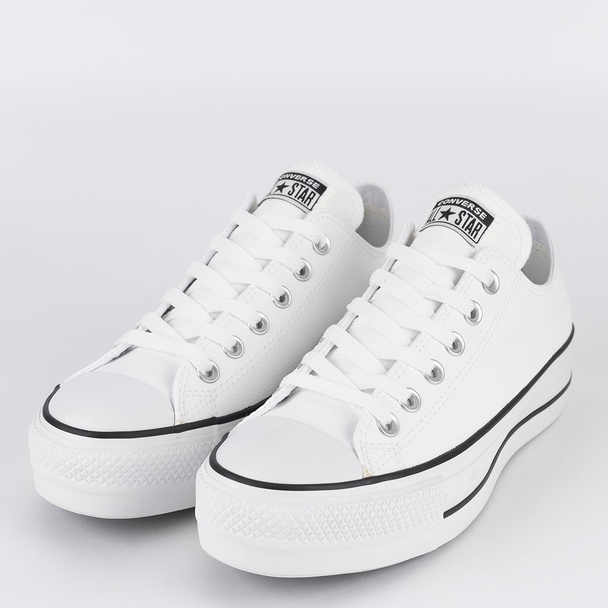 All star hot sale branco platform