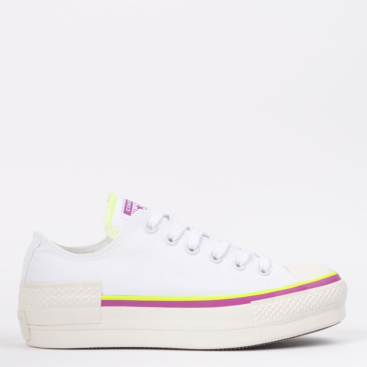 tênis converse chuck taylor all star platform lift ox branco