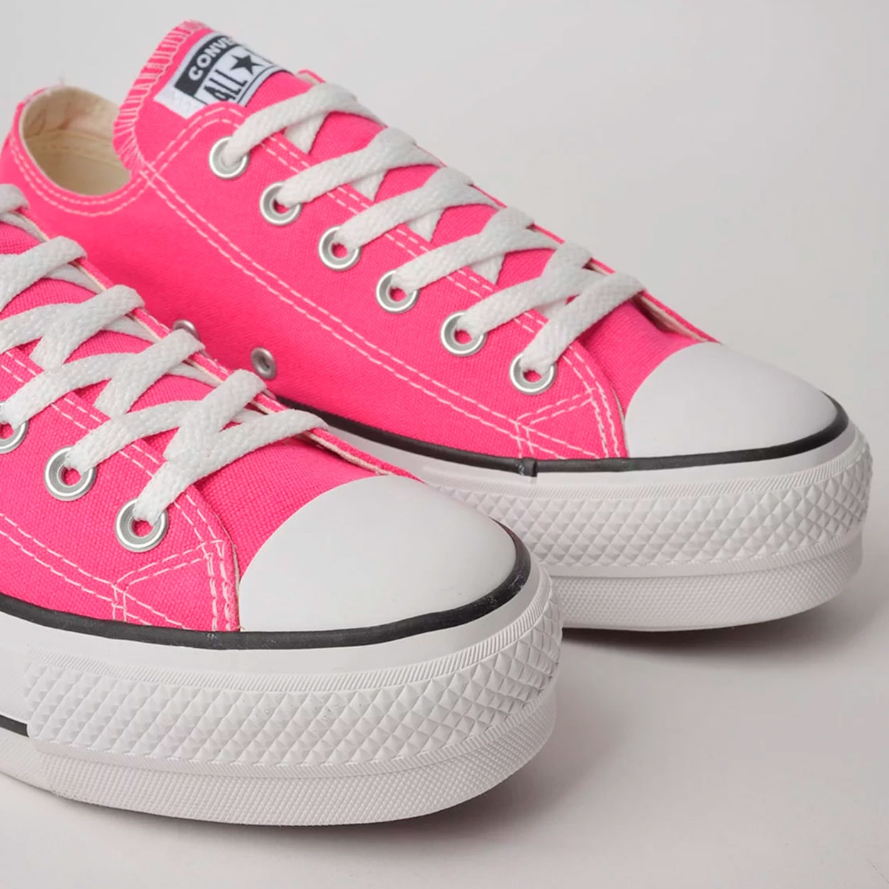 converse plataforma neon