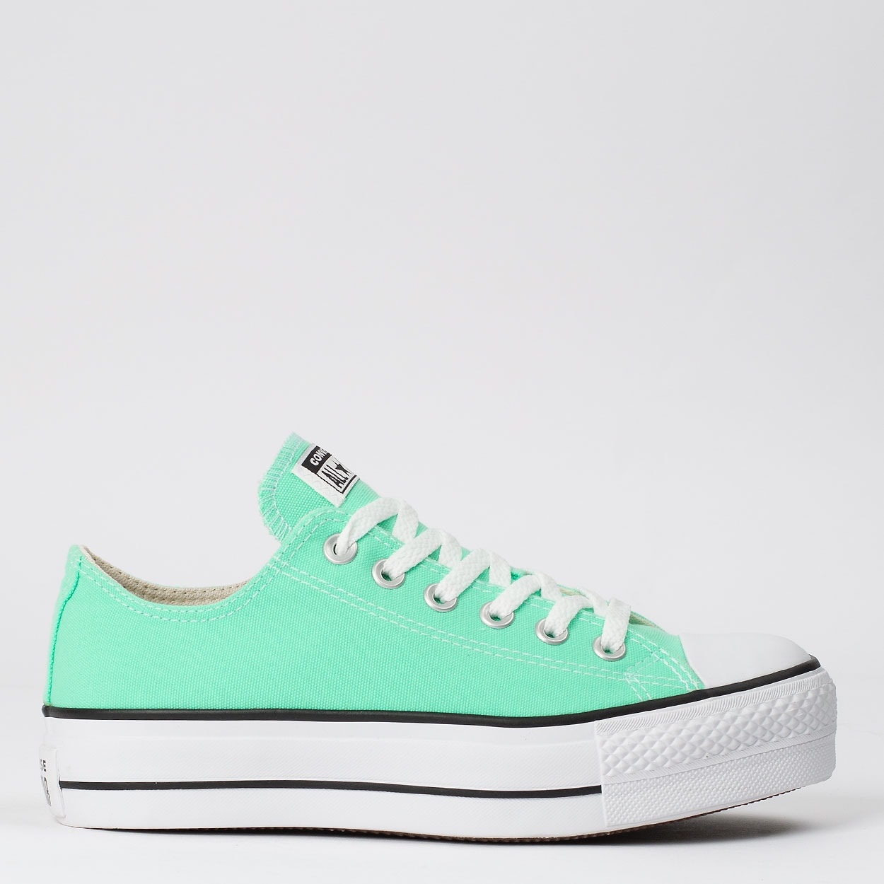 Tênis Converse Chuck Taylor All Star Platform Lift Ox Verde Brilhante  CT09630028 na Loja Virus 41