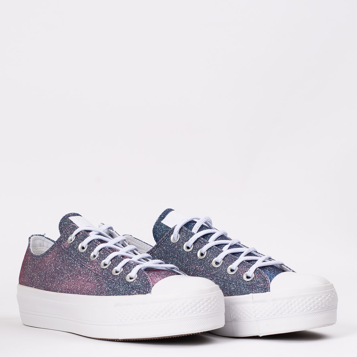 all star metalizado rosa