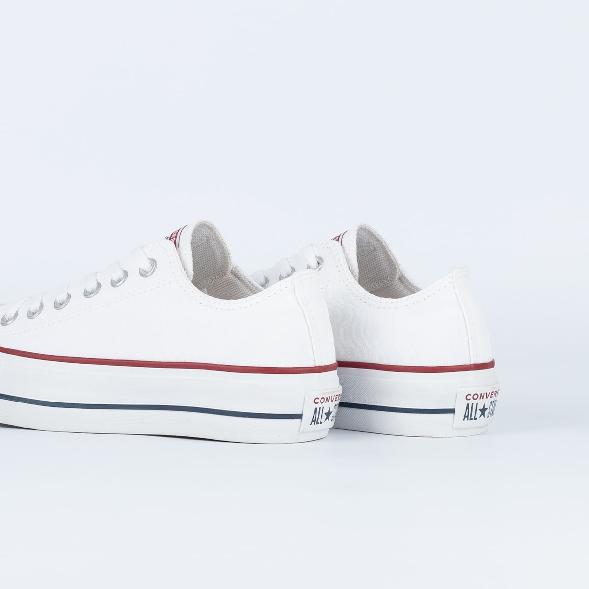 Star Plataforma All Star Classico Branco Tênis Converse Chuck Taylor All Star Platform Ox Branco CT04950003