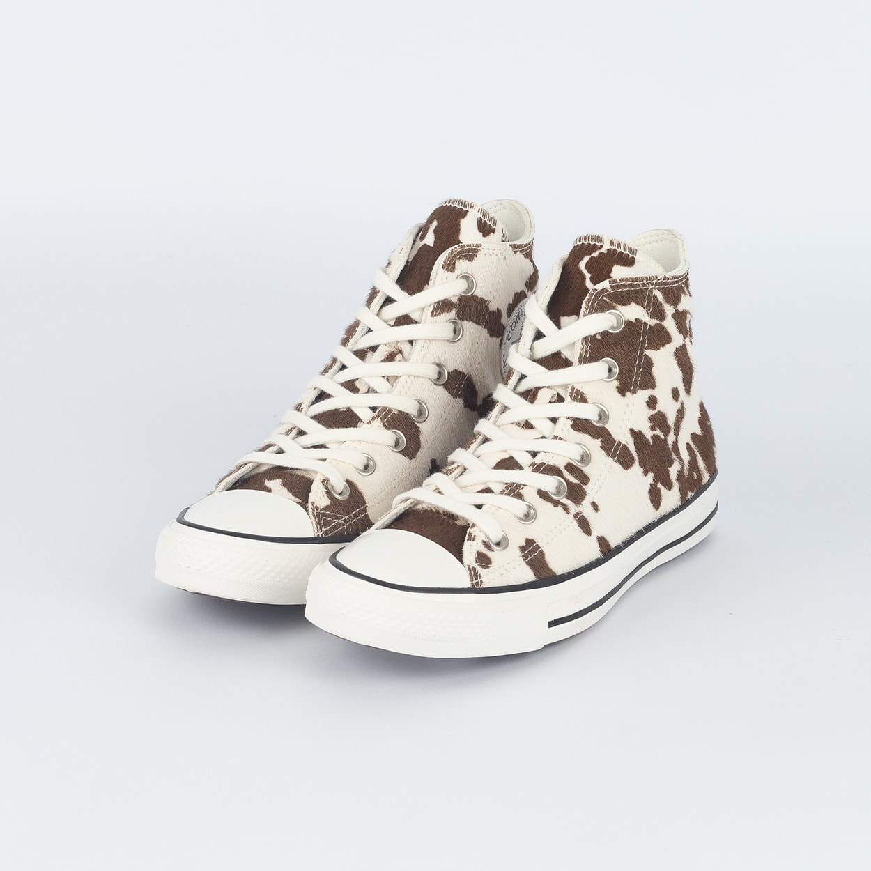 Tênis Converse Chuck Taylor All Star Pony Hair Animal Luxe Egret