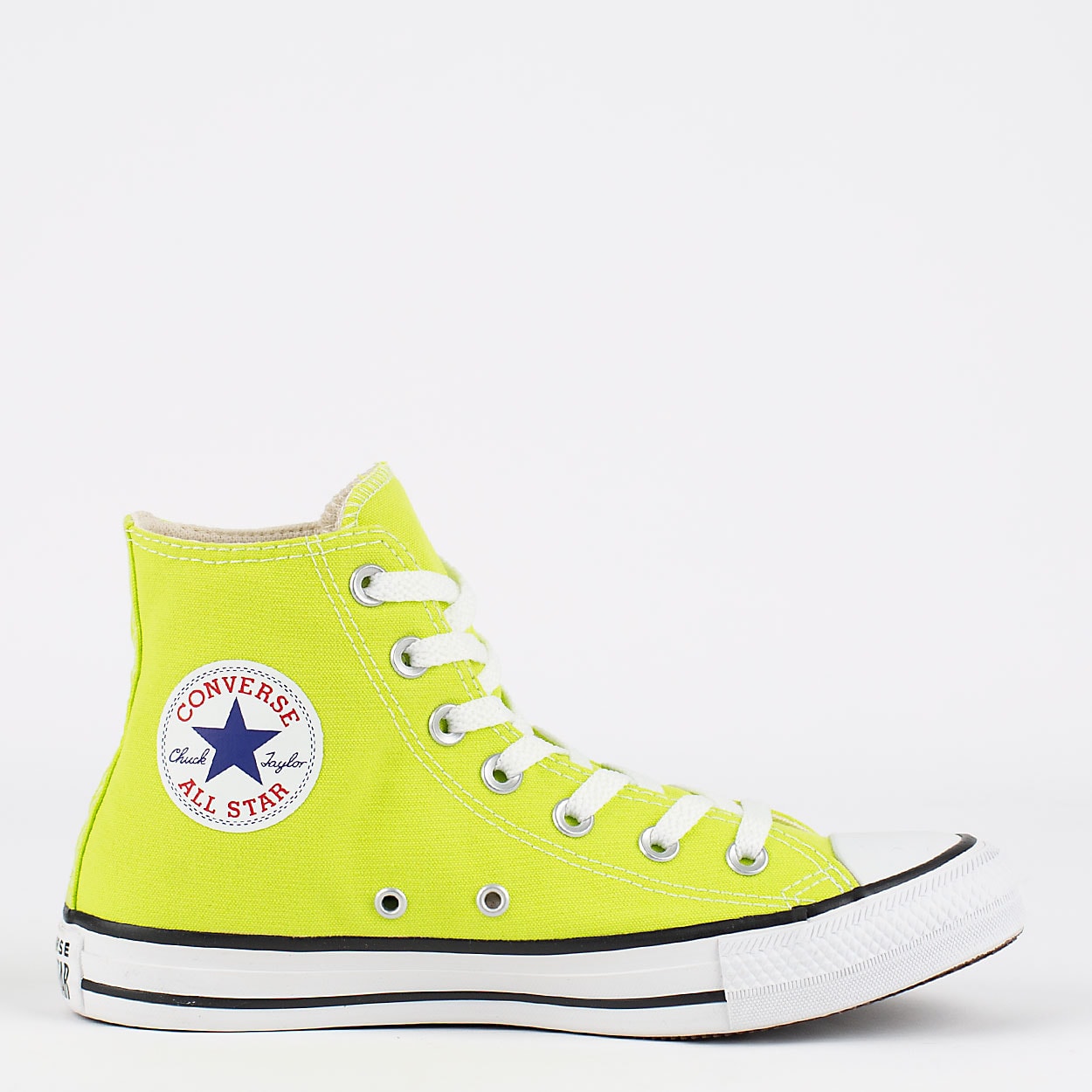 HOT Tênis Cano Longo All Star Cano Medio Amarelo All Star Cano