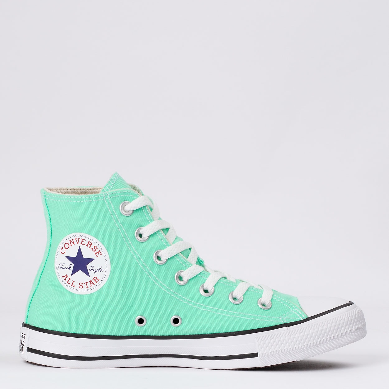 Tênis Converse Chuck Taylor All Star Seasonal Hi Verde Brilhante CT04190048  na Loja Virus 41