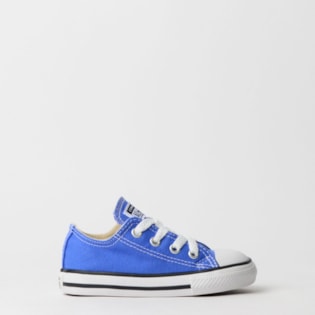Tênis Converse Chuck Taylor All Star Seasonal Kids Azul Aurora CK04310017 Tênis Converse Chuck Taylor All Star Seasonal Kids Azul Aurora CK04310017