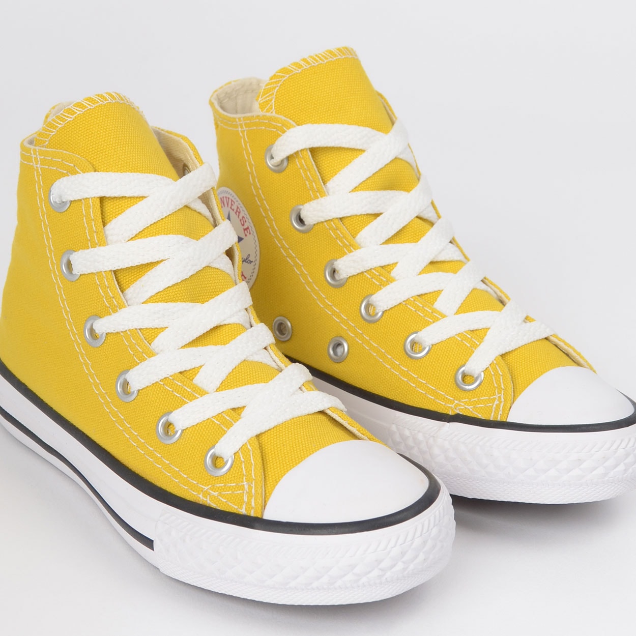 tênis converse chuck taylor all star seasonal hi amarelo