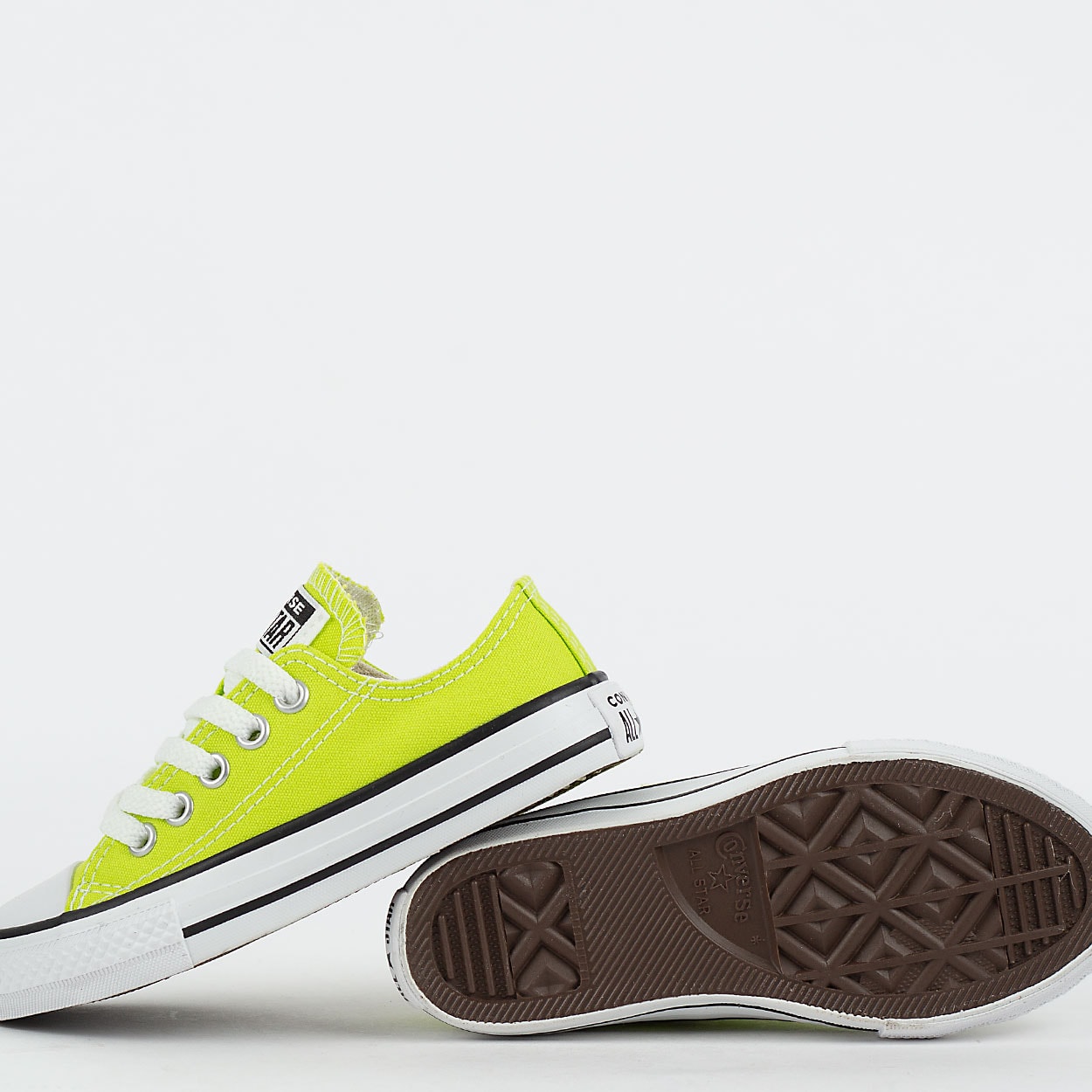all star amarelo neon
