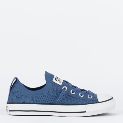 Tênis Converse Chuck Taylor All Star Shoreline Knit Ox Azul Preto CT19550080 Azul Preto