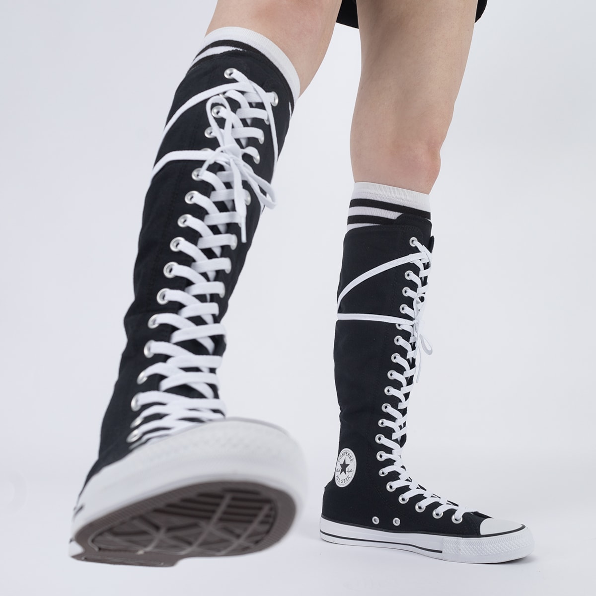 Tênis Converse Chuck Taylor All Star XX-Hi Preto Branco CT29400002