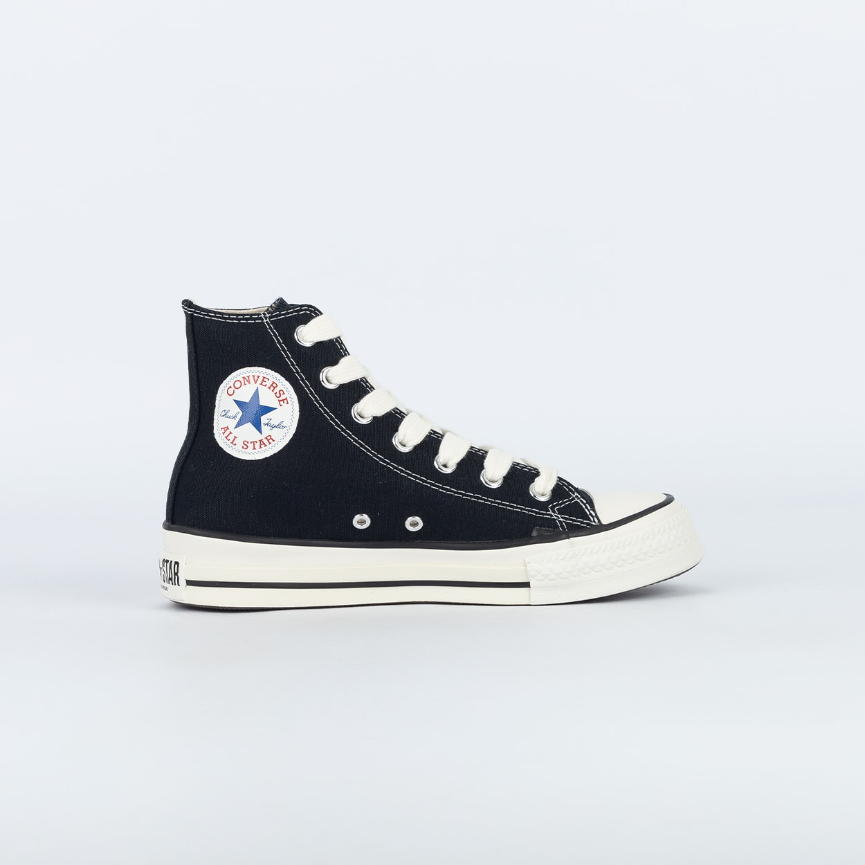 靴 Converse chuck taylor vintage Tênis Converse Chuck Taylor Throwback Hi Black Vintage White Red