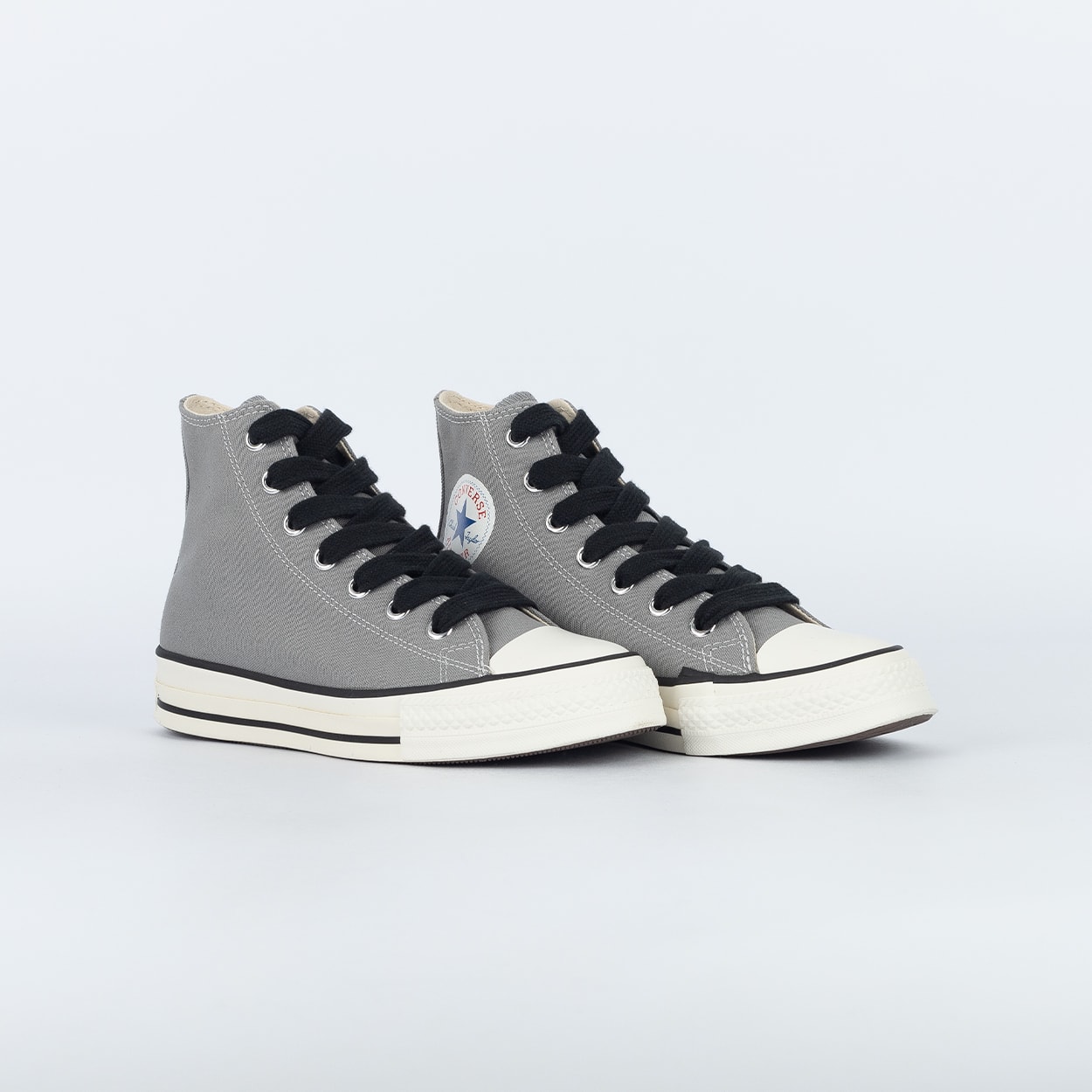 Tênis Converse Chuck Taylor Throwback Hi Black Vintage White Red
