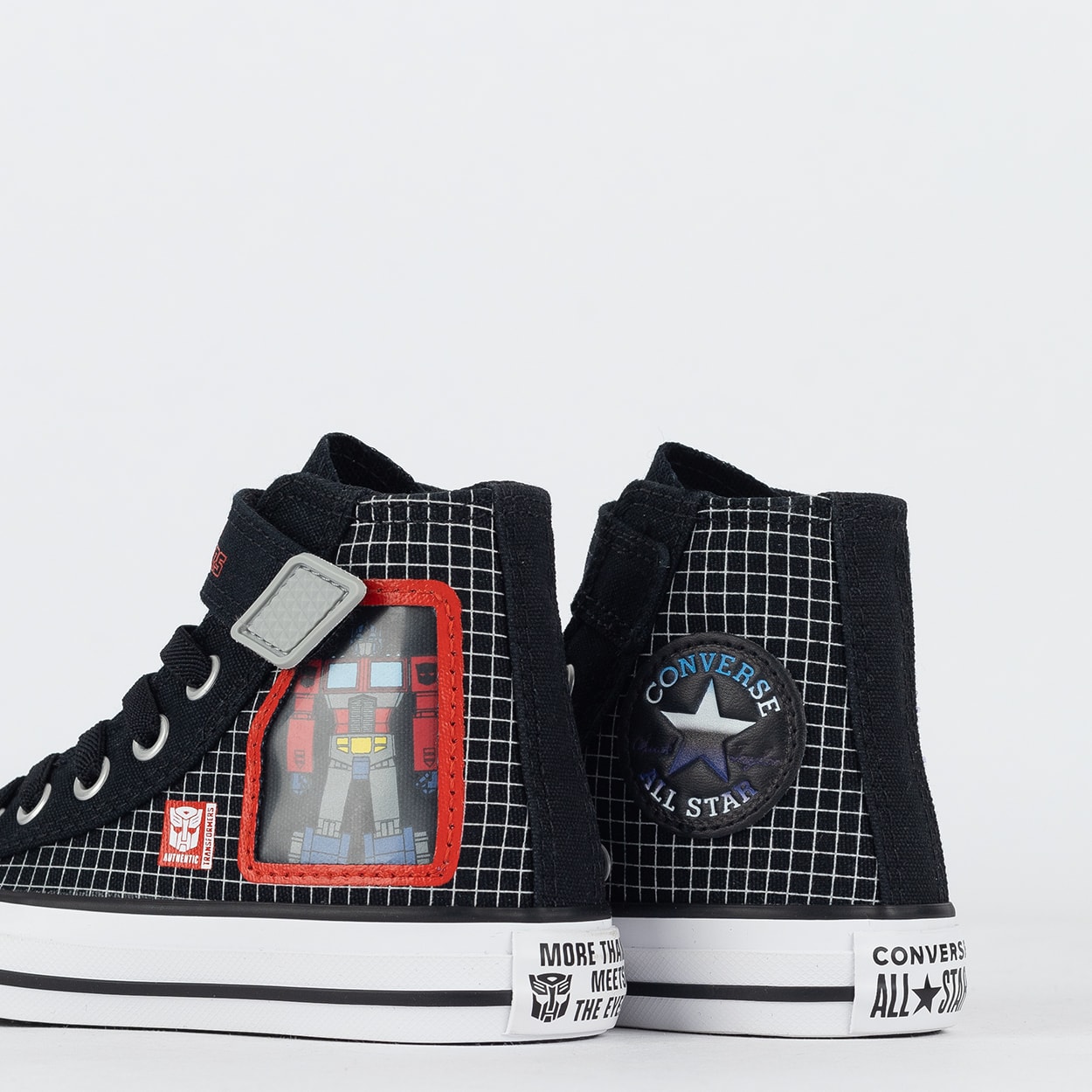 Tênis Converse Kids Chuck Taylor All Star 1V Hi Transformers Black