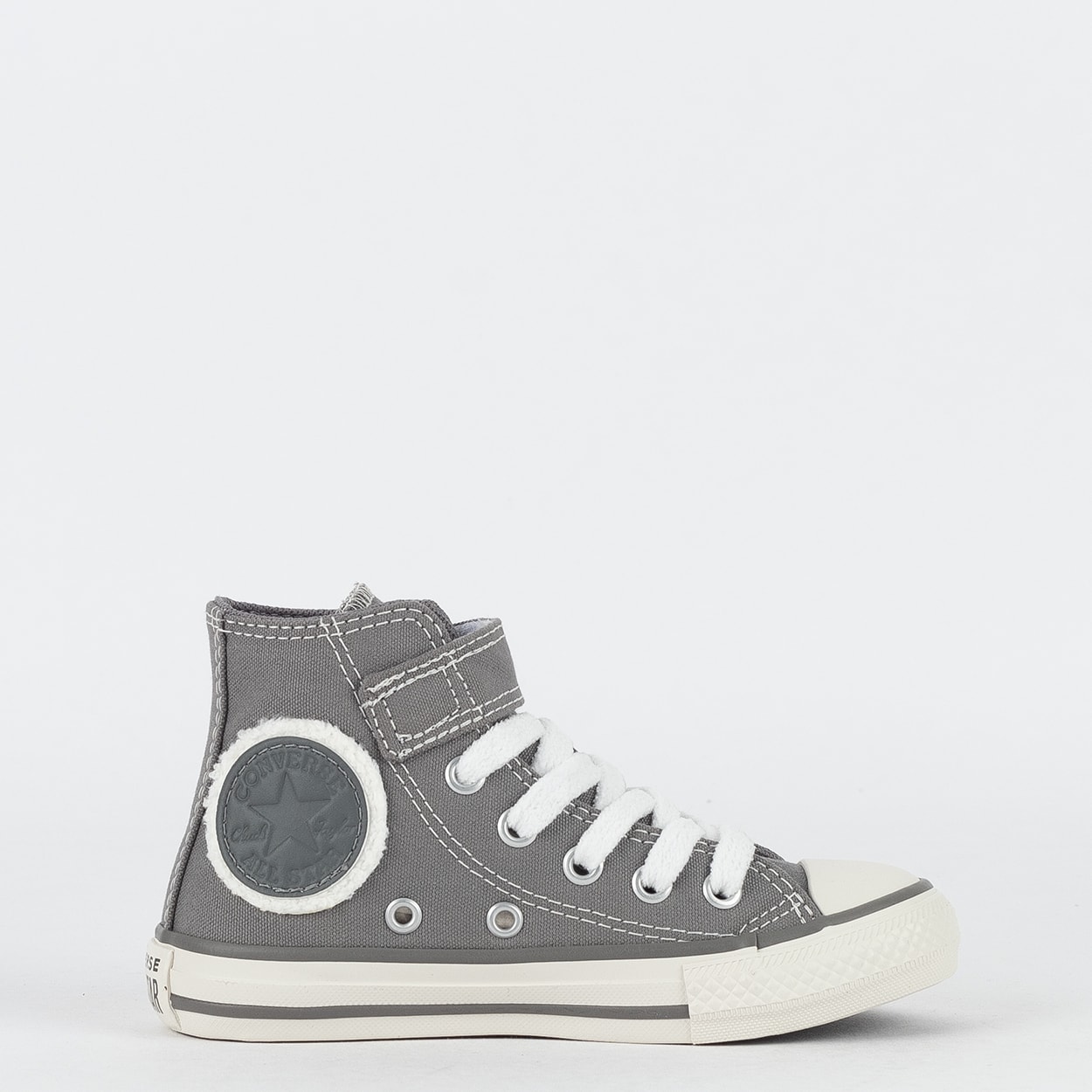 Tênis Converse Kids Chuck Taylor All Star 1V Hi Velcro Shinefetti