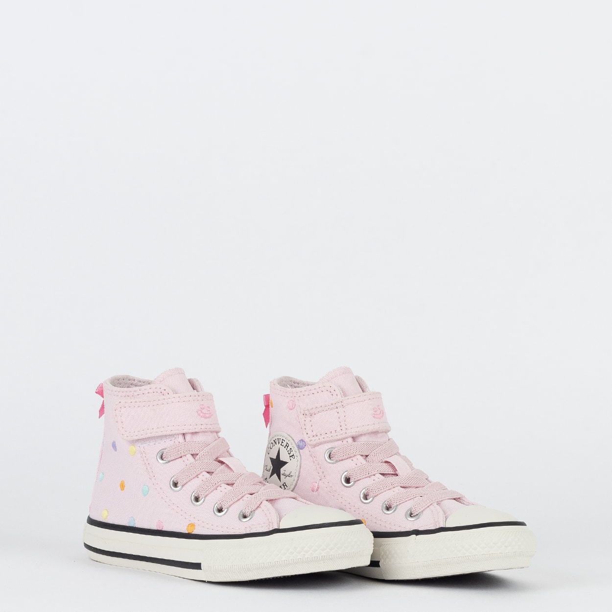 Tênis Converse Kids Chuck Taylor All Star 1V Ox Velcro Polka Dots