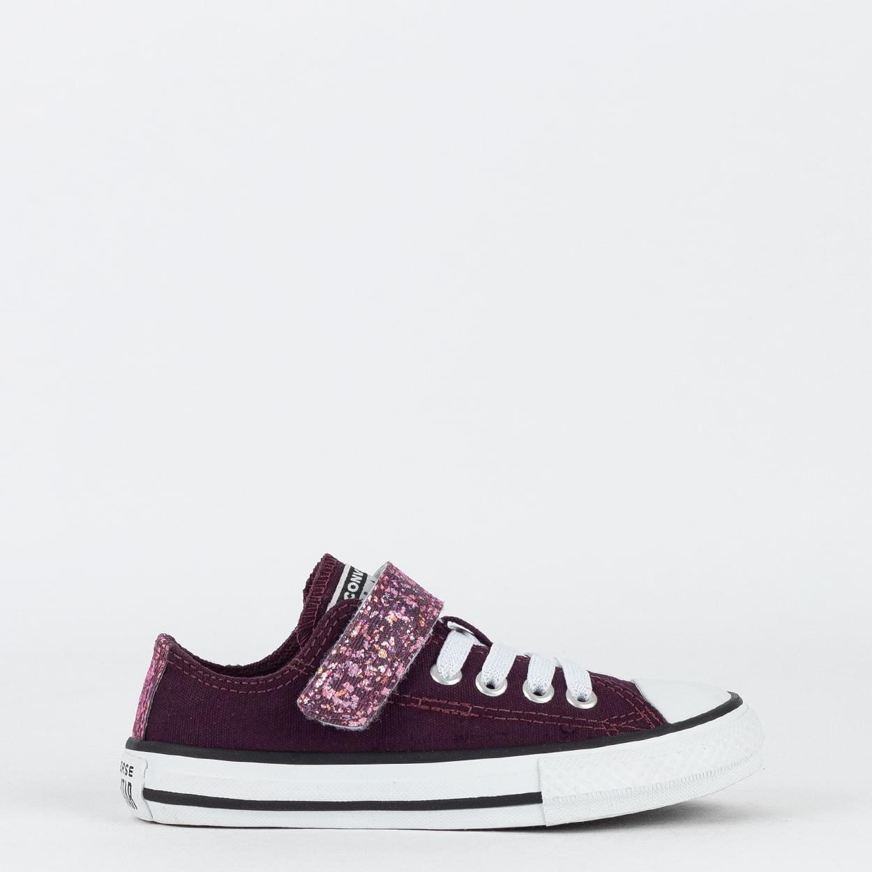 Tênis Converse Kids Chuck Taylor All Star 1V Ox Velcro Shinefetti