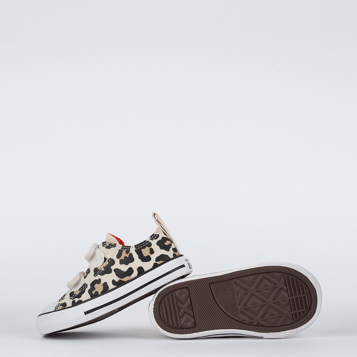 animal print converse shoes