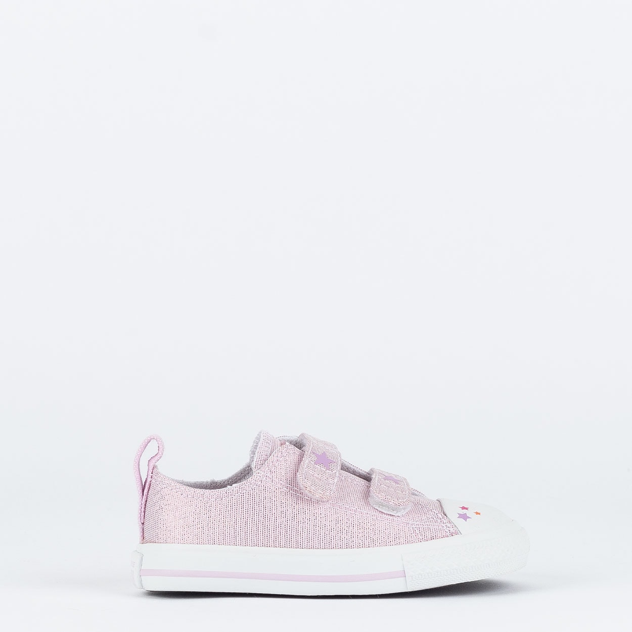 Tenis Converse Kids Chuck Taylor All Star 2V Ox Be Dazzling Metal Rosa CK11280002