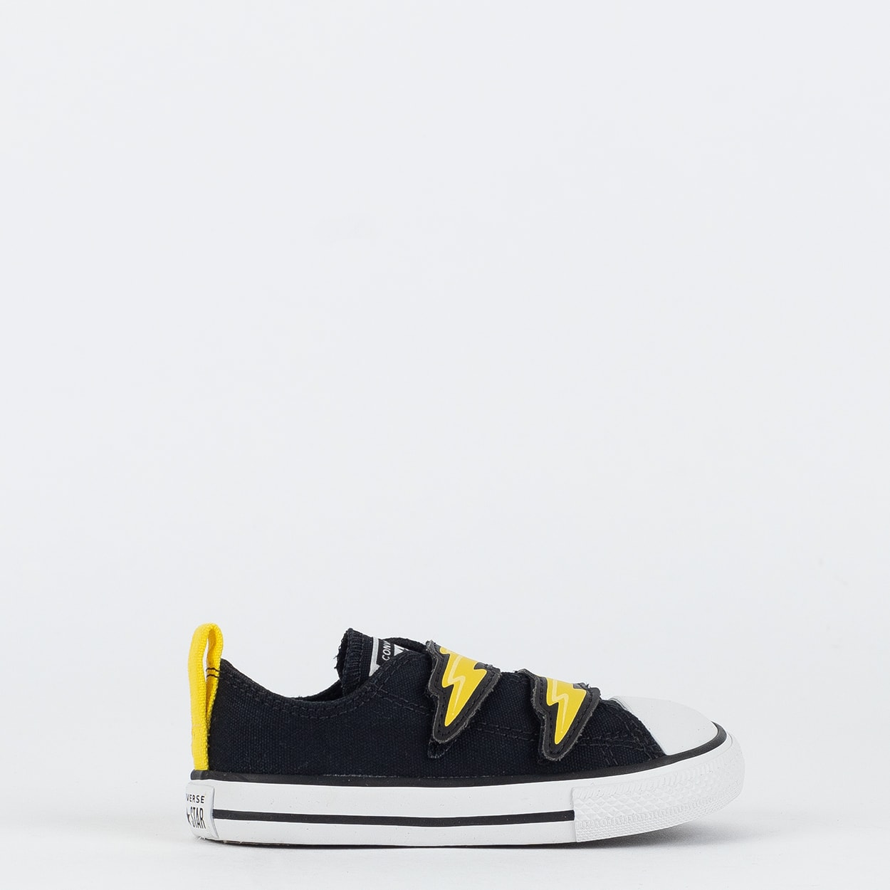 Tênis Converse Kids Chuck Taylor All Star 2V Ox Bolts Preto
