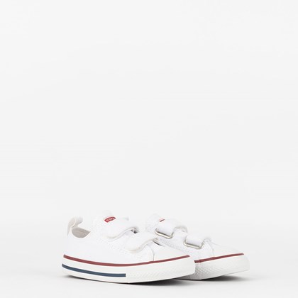 Tênis Converse Kids Chuck Taylor All Star 2V Ox Branco CK10410001