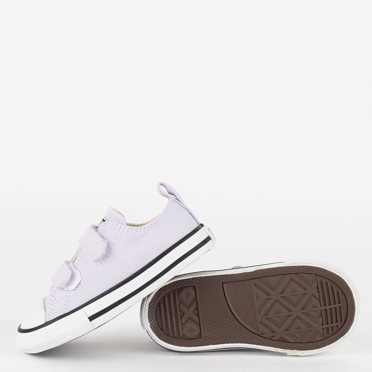 Tênis Converse Chuck Taylor All Star Kids Hi Seasonal Plus Azul 002/Lavanda  - Espaco Tenis