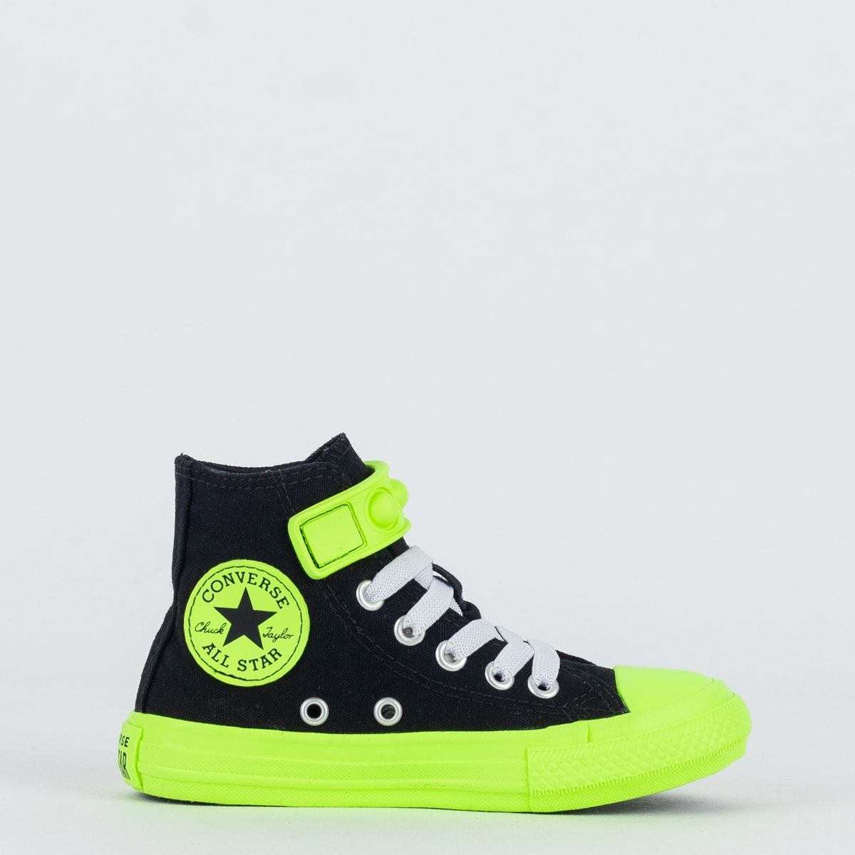 All Star Cano Alto Verde Neon Cano Alto Tenis Verde Neon All Star