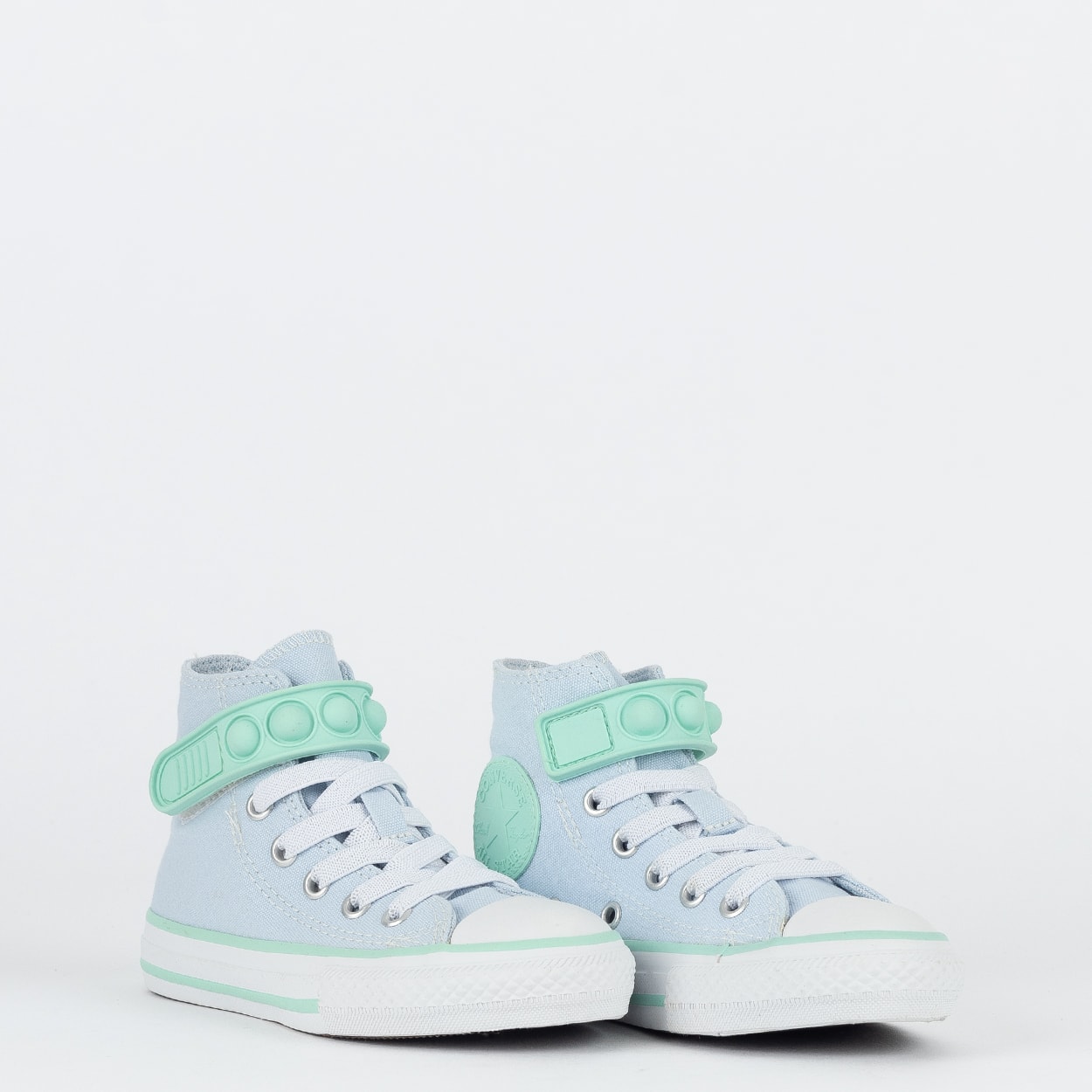 ＣＱT.ＣＱ4+.ＣＱ C+ Tênis Converse Kids Chuck Taylor All Star Side Zip Hi Canvas