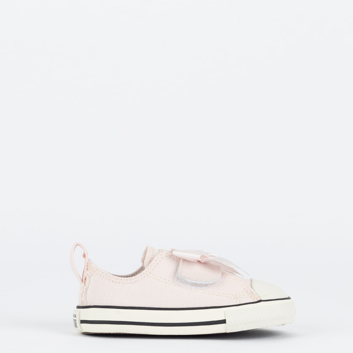 Tênis Converse Kids Chuck Taylor All Star Easy Strap Velcro Ox Pink Swan Salmao Claro Amendoa CK12030001