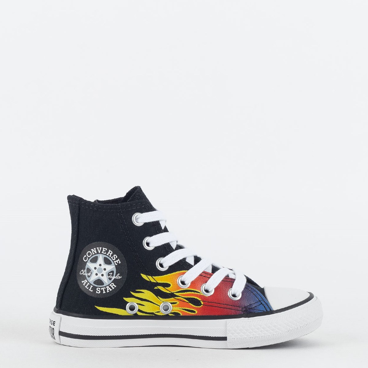 Tênis All Star Converse Chuck Taylor Preto Infantil Casual - Sportlins -  Calçados e Esportes