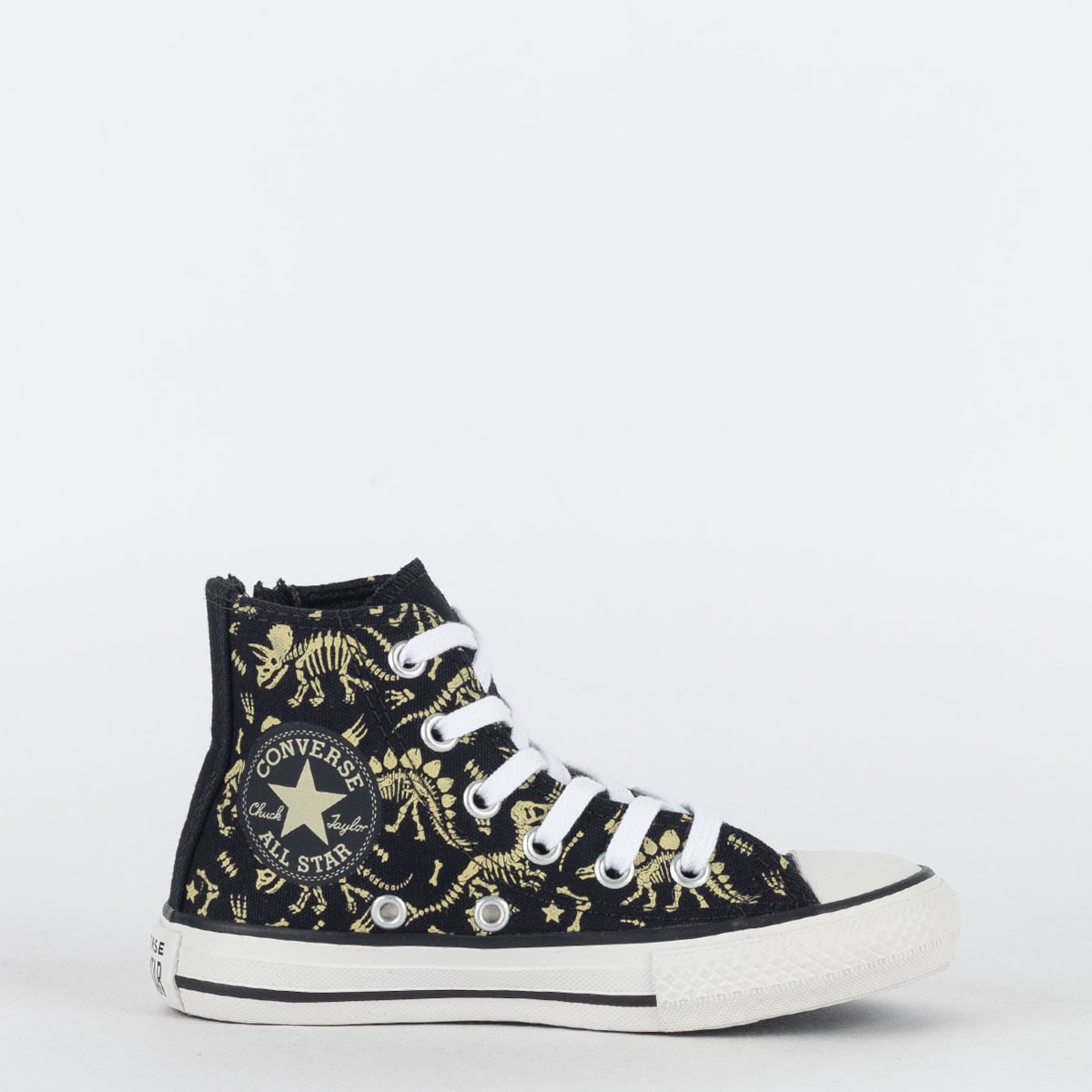 Tênis Converse All Star Chuck Taylor Dino Infantil Preto / Verde