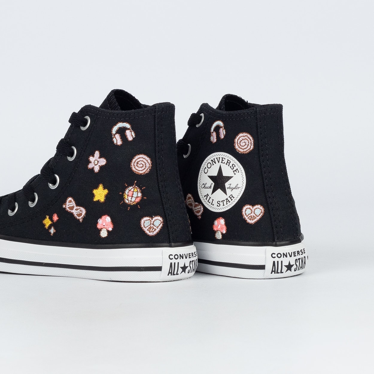 Tênis Converse Kids Chuck Taylor All Star Hi Groovy Embroidery